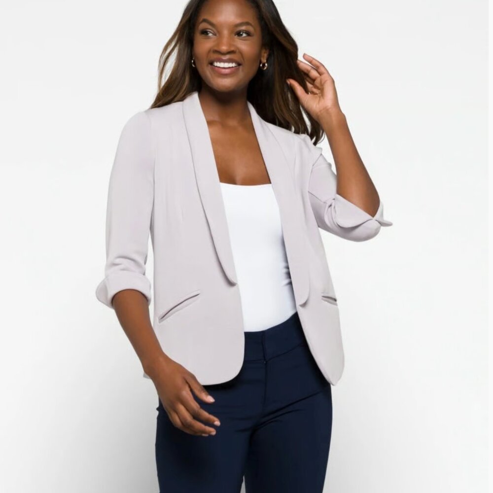 Hannah Modal Scuba Blazer